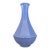 Jonathan Adler Purple Ceramic Faux Bamboo Vase For Sale