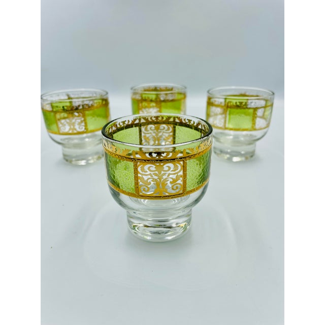 Culver Prado Mid-Century Rocks Glasses - Set of Four For Sale - Image 9 of 12
