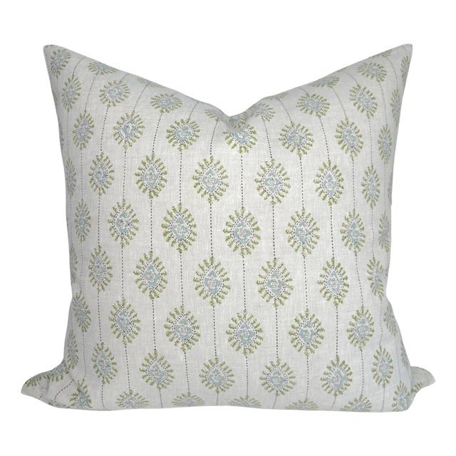 Bombay Linen Pillow Cover, 20x20 Pillow For Sale