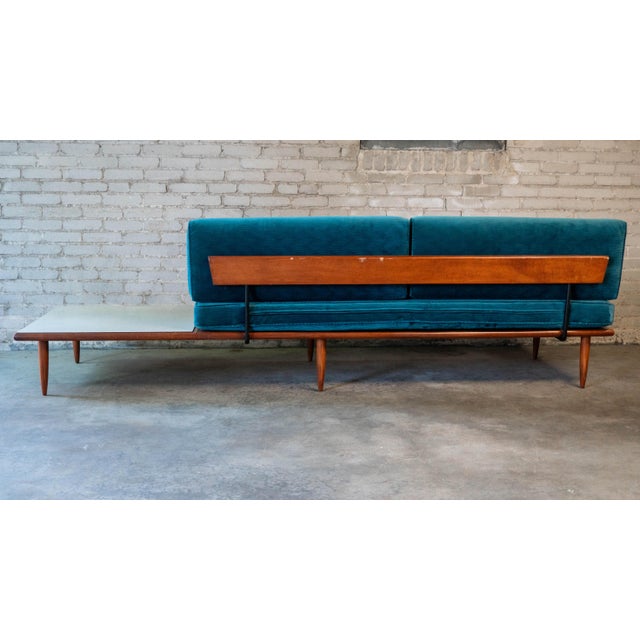 1950s Mid-Century Modern Adrian Pearsall Attr. Walnut Daybed For Sale - Image 15 of 18
