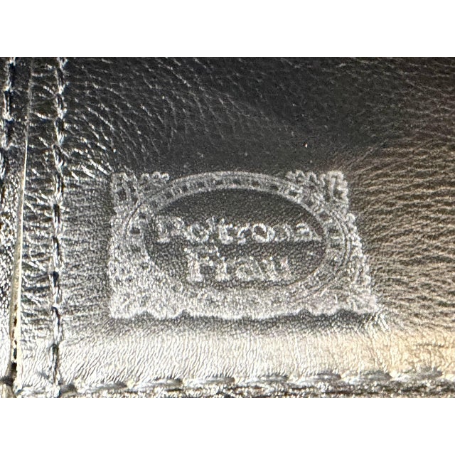 Two-Seater Sofa in Black Leather by Pierluigi Cerri for Poltrona Frau, Italy, 1990s For Sale - Image 16 of 17