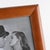 Modernist Spice Brown Calf Leather Picture Frame For Sale - Image 9 of 9