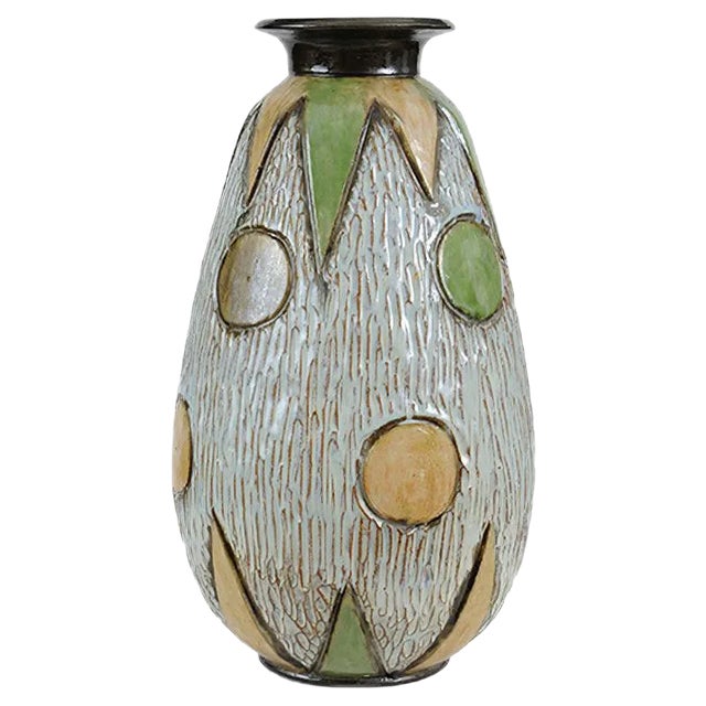 Mid-Century Ceramic Vase from Losson, 1950s For Sale