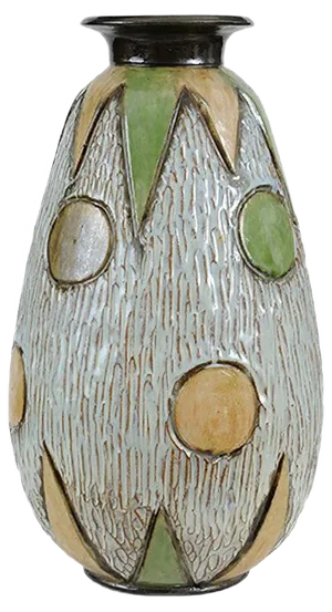 Mid-Century Ceramic Vase from Losson, 1950s
