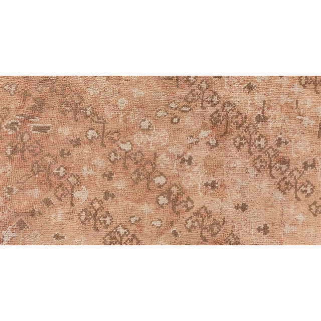 Early 20th Century Antique Turkish Oushak Rug For Sale - Image 5 of 8