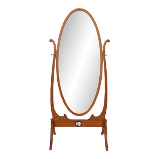 Art Nouveau Cheval Mirror For Sale