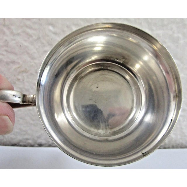 Antique H&d Sterling Silver Mustard Pot For Sale In Miami - Image 6 of 9