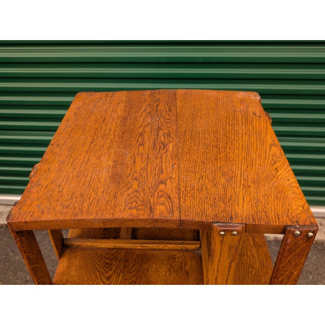 Authentic antique John Danner Manufacturing Co. revolving bookcase, made in Canton, Ohio. This is the patented Danner...