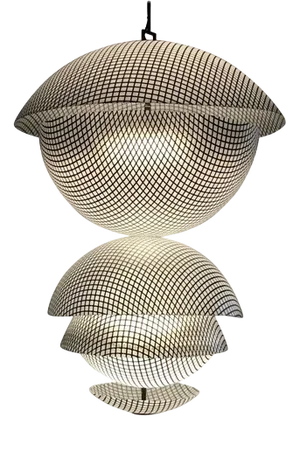 Coco Résille Suspension Lamp by Coralie Beauchamp