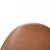 Brown Model 3117 Desk Chair in Cognac Leather by Arne Jacobsen, 1980s For Sale - Image 8 of 14
