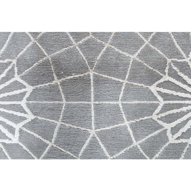 Textile Modern Spider Web Rug by Doris Leslie Blau For Sale - Image 7 of 9