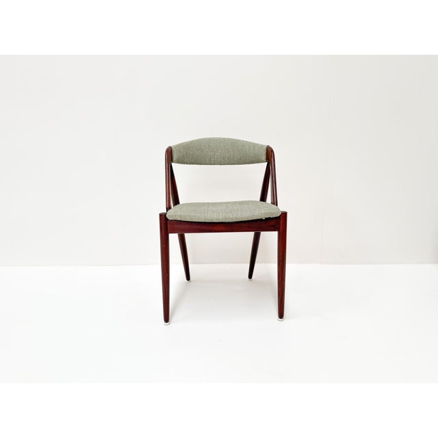 Mid-Century Modern Model 31 Dining Chairs in Teak by Kai Kristiansen, Denmark, 1960s, Set of 6 For Sale - Image 6 of 11