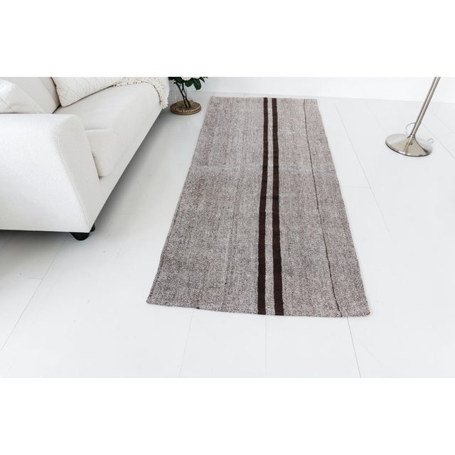 Vintage Tribal Anatolian Kilim Runner For Sale - Image 6 of 10