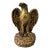Heavy Vintage Bronze Symbolic Eagle Figurine For Sale