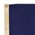 This vintage flag of Vermont is made from a cotton cloth with printed design visible on both sides. Please note staining...