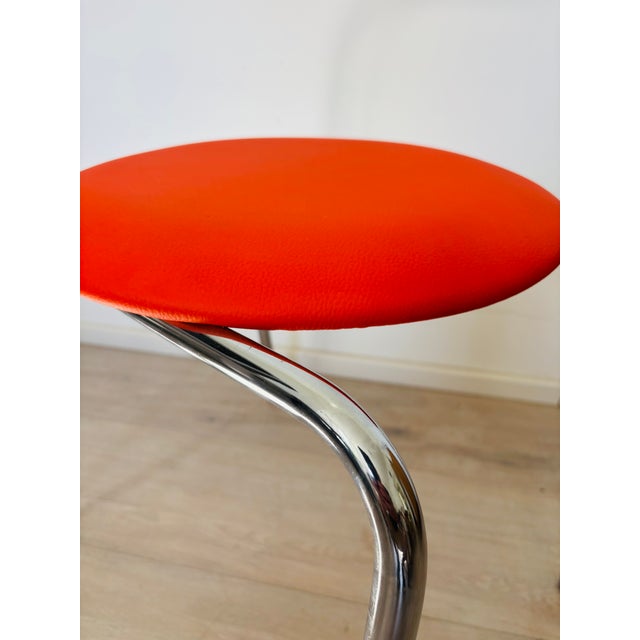 Metal Vintage Ottoman by Kovona, Czechoslovakia 1970s For Sale - Image 7 of 9