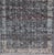 Over Dyed Gallery Oushak With All-Over Floral Design in Charcoal, Cream & Grays For Sale - Image 4 of 15