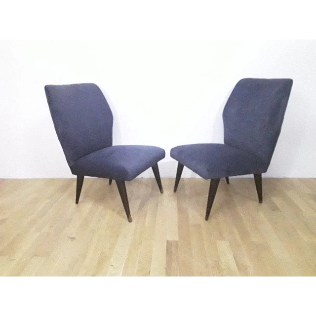Mid-Century Modern Set of Vintage Design Chairs, 1950s For Sale - Image 3 of 7