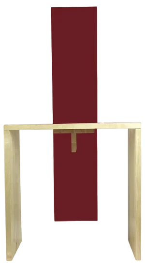 CIMABUE RUBY Chair by Ferdinando Meccani for Meccani
