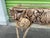 A striking vintage sculptural shell console table, designed in the style of Mid-Century Italian decorative furniture. The...