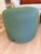 Contemporary Bon Pouf Ottoman by Hem, — Round, Green ( Blue Available - Sold Individually) For Sale - Image 3 of 7