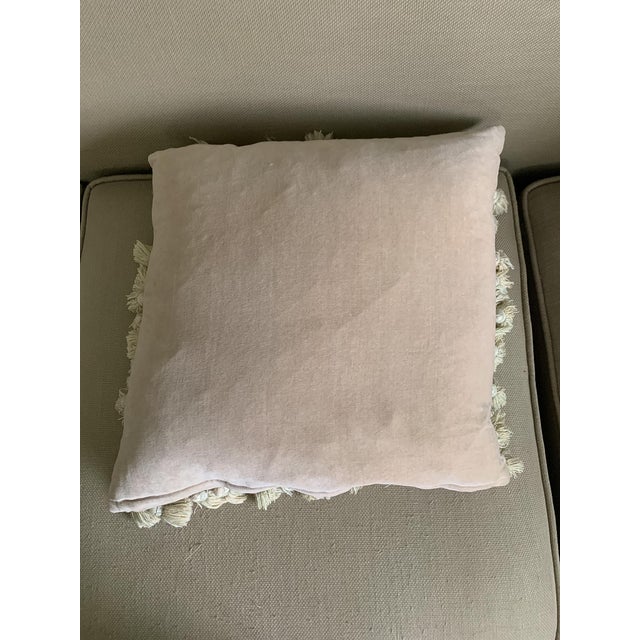 Vintage Aubusson-Style Needlepoint Pillow, French Style For Sale - Image 4 of 11