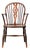 English 19th Century Elm Windsor Armchair For Sale