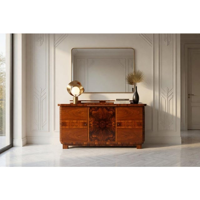 Vintage Art Deco Buffet, Poland, 1920 For Sale - Image 13 of 18