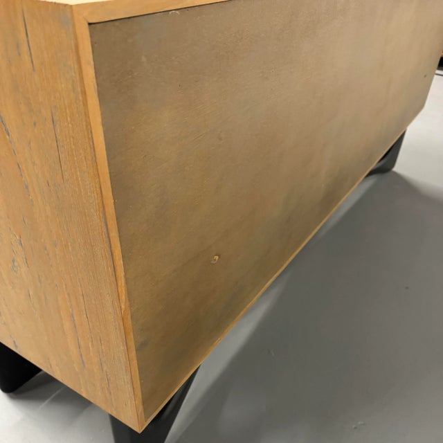 Brown Beithcraft-Style Custom Made Sideboard For Sale - Image 8 of 11