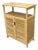 Bamboo Double Door Storage Cabinet For Sale