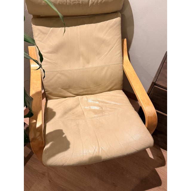 Ikea Vintage Poäng Lounge Chair from Ikea, 2005 For Sale - Image 4 of 5