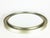 This wall mirror is made from a nickel-plated brass circular frame with brushed finishing and a black metal back. It...