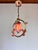⁠1970s Vintage Italian Pink Murano Ruffled Glass and Ceramic Rose Chandelier⁠ For Sale - Image 9 of 17
