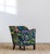 Armchair Redressed in Print by Gocken Jobs, 1940s For Sale - Image 3 of 4