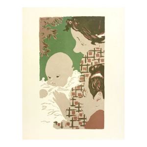 Bonnard Lithograph 23 Scene De Famille 1952