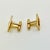 1950s 1950s Mid-Century Hollywood Regency Boho Chic “G” Initialed Cufflinks - A Pair. For Sale - Image 5 of 12