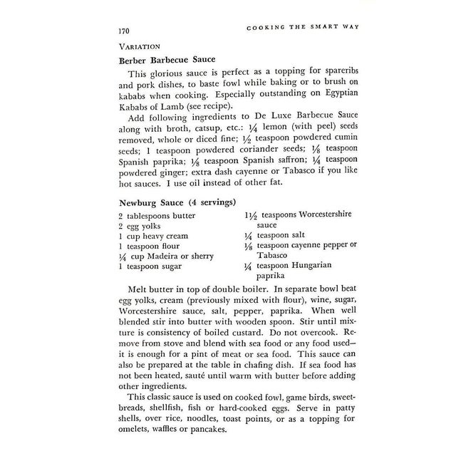 White "Cooking the Smart Way" 1958 Flexner, Marion W. For Sale - Image 8 of 8