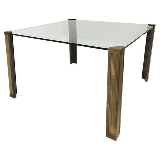 Bronze T14 Dining Table attributed to Peter Ghyczy, 1970s For Sale - Image 8 of 8