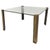 Bronze T14 Dining Table attributed to Peter Ghyczy, 1970s For Sale - Image 8 of 8