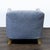 2010s Restoration Hardware Tuxedo Modern Blue Lounge Chair For Sale - Image 5 of 8