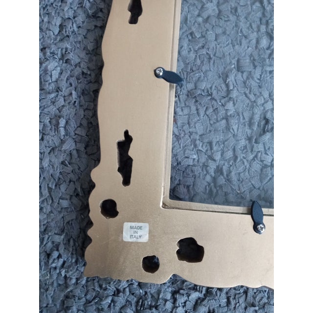 Exquisite Baroque Style Made in Italy Ornate Gilted Photo Frame. For Sale In Dallas - Image 6 of 6