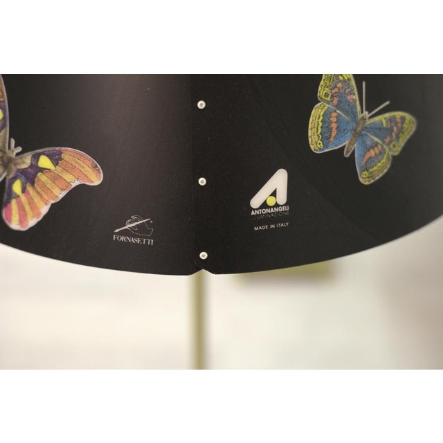 Piero Fornasetti Butterfly Table Lamps by Piero Fornasetti, 1980s, Set of 2 For Sale - Image 4 of 6