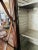 Wood Antique Georgian Mahogony 13 Glass Pane Stepback Display Cupboard For Sale - Image 7 of 12