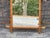 Brown Faux Bamboo Walnut Mirror with Original Glass, French circa 1900 For Sale - Image 8 of 12