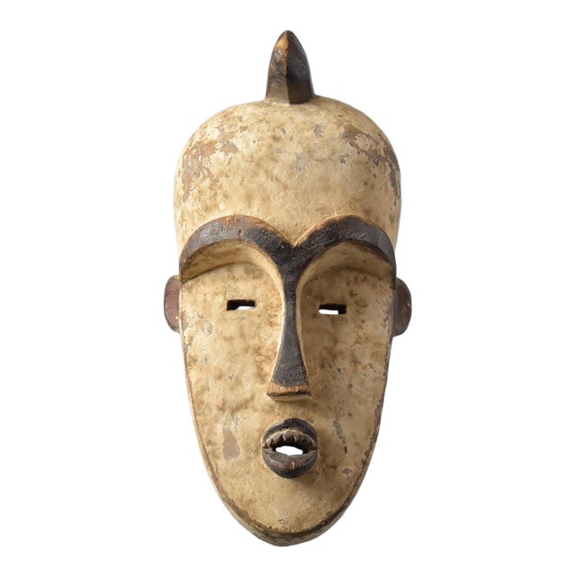 Early 20th Century Fang Mask Ngil Society Gabon For Sale