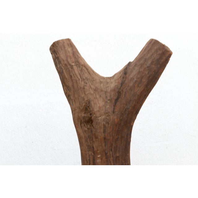 Rare Symbolic African Dogon House Post For Sale - Image 9 of 10