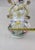 Vintage Large Porcelain Dragon Handle Reticulated Floral Vase Gold Gilt For Sale - Image 16 of 18
