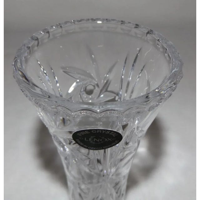 Not Used Lovely Lenox Crystal Piece. Sparkling clean, ready to use, or display