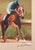 Photo Finish by Ginger Lecher | Pastel of two racehorses competing on a track For Sale - Image 4 of 5
