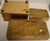 Gilt Wood Trinket Boxes and Tissue Box For Sale - Image 4 of 5